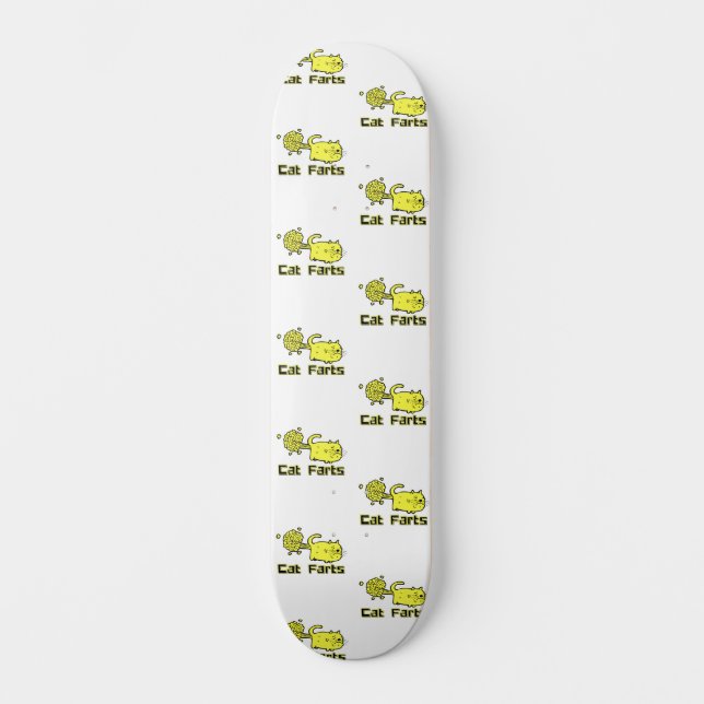 Skate Gato peida humor gatos bonitos (Frente)