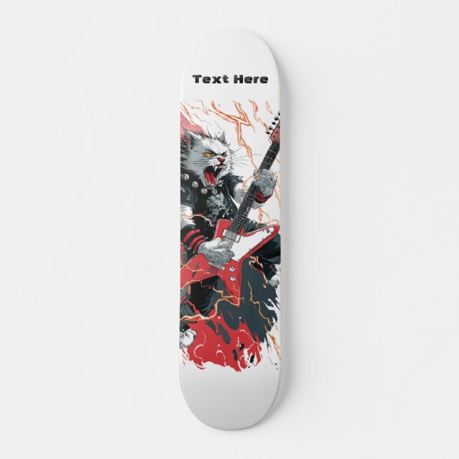 Skate Gato Rockstar (Frente)