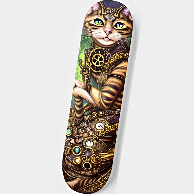 Skate Gato Steampunk (Criador carregado)