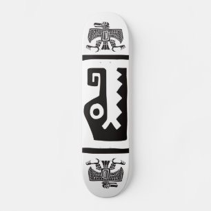 Skate Gator & Eagle, hieróglifo mexicano (Maya)