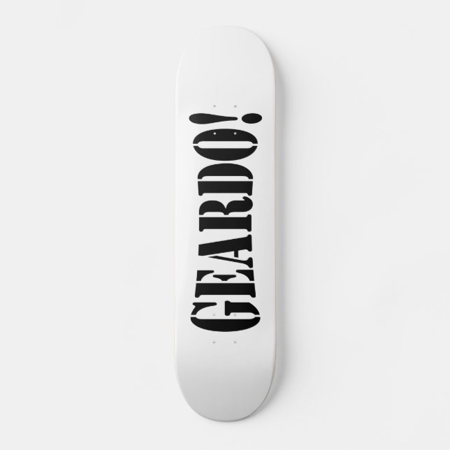 SKATE GEARDO! (Frente)
