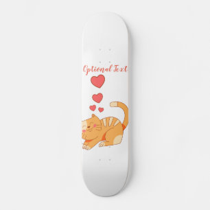 Skate Gelado Adorando Laranja Tabby Kitten