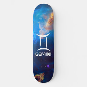Skate Gemini Zodiac Blue