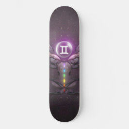 Skate Gemini Zodiac - Sinal Sete Chakras