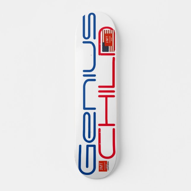 Skate GENIUS CHILD JMT 7 - Tabuleiro de 3/4" (Frente)