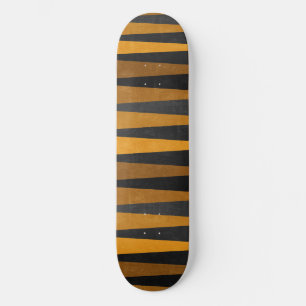 Skate Geometric Black Yellow