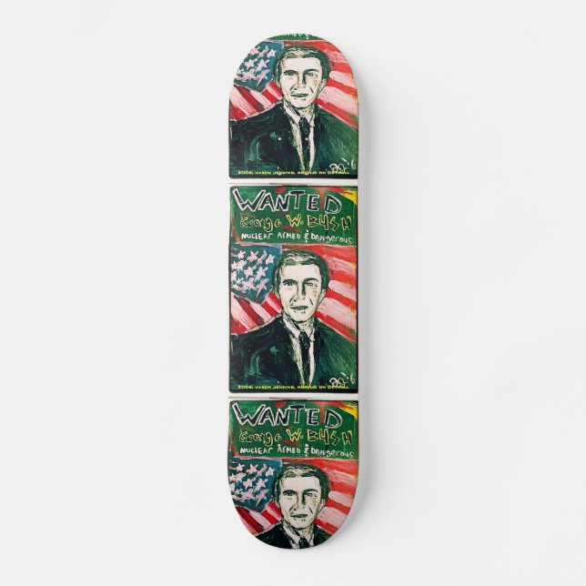 SKATE GEORGE W BUSH QUERIA (Frente)