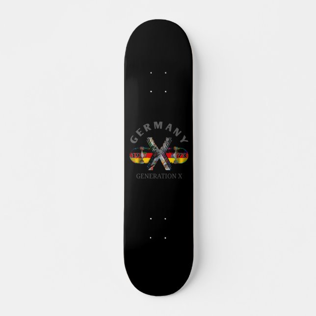 skate Geração X Alemanha 1973 (Frente)