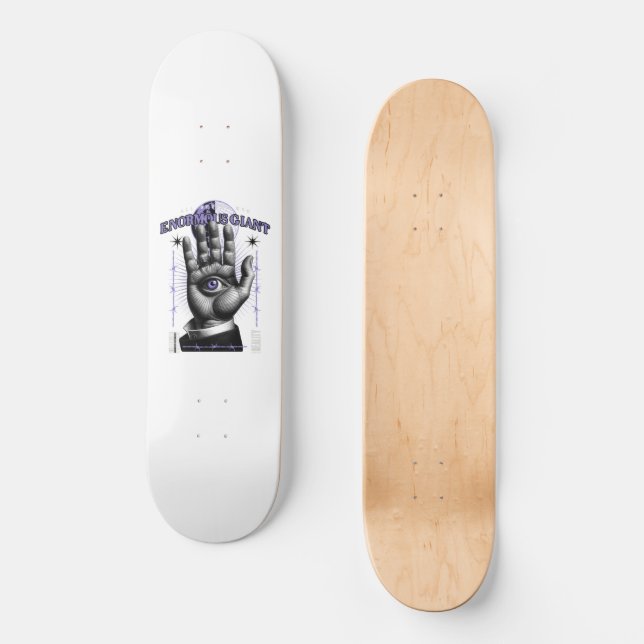 Skate Gigante Enorme : Mão que tudo vê (Frente)