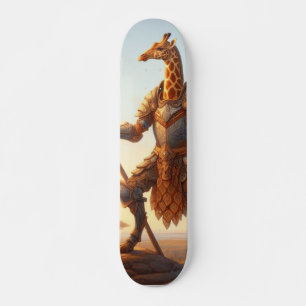 Skate Giraffe guerreiro