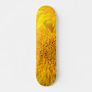 Skate Girassol Amarelo Skateboards personalizados de Ver