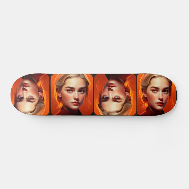 Skate Girl with blue eyes (Horz)