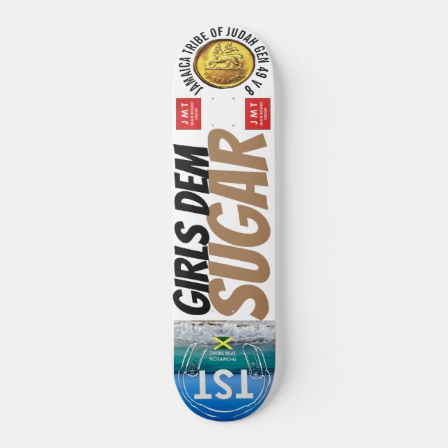 SKATE GIRLS DEM SUGAR SKATEBOARDS /JMT SKATEBOARDS (Frente)