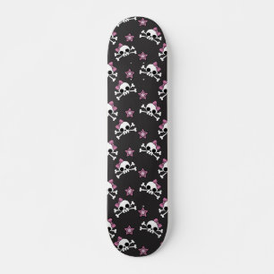 Skate Girly Skulls and Stars