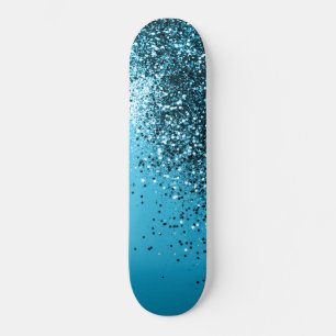 Skate Glitter de OCEANO Azul Aqua #1