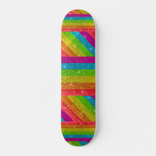 Skate Glitter Orgulho gay Sparkles LGBTQ