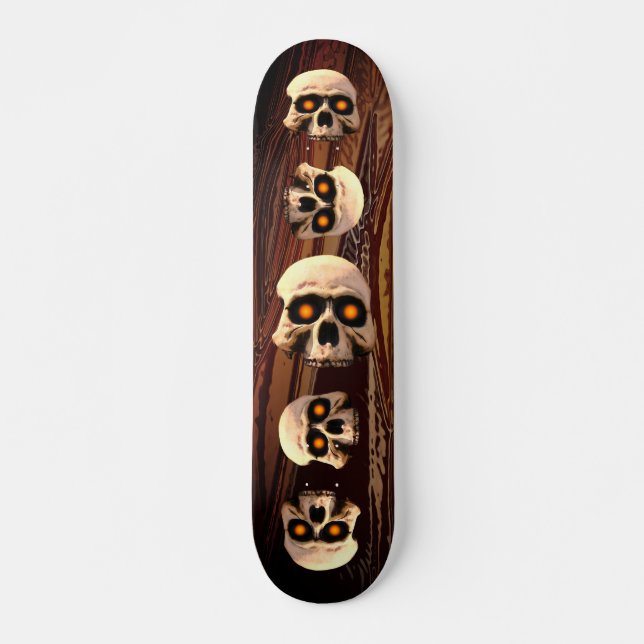Skate Glow Skull (Frente)