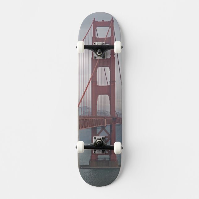 Skate Golden gate bridge na névoa (Frente)