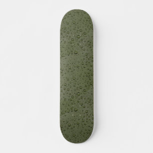 Skate Gotas de água da verde azeitona