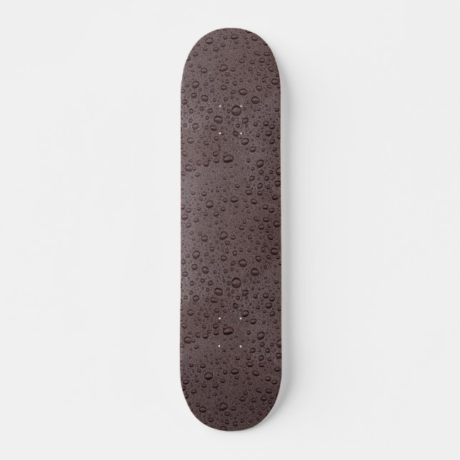 Skate Gotas de água marrom da Maroon (Frente)