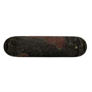 Skate Gótico o corvo inoperante