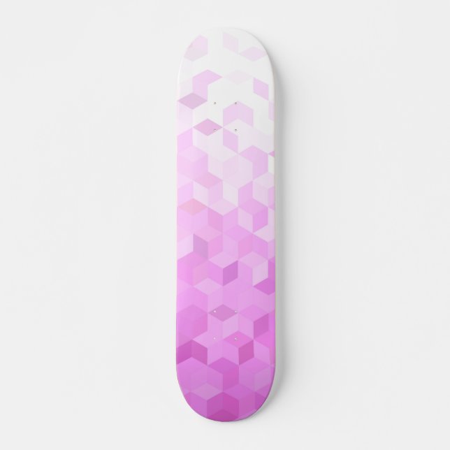 Skate Gradação de Cubo Rapariga Moderno Rosa Fuchsia (Frente)