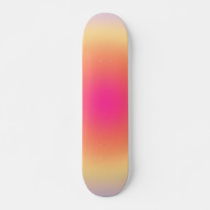 Skate Gradiente abstrato Sunset