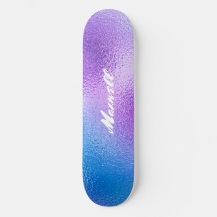 Skate Gradiente do Ombre de Folha Elegante