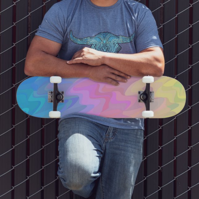 Skate Gradiente Irregular (Ao ar livre 3)