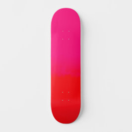 Skate Gradiente Rosa e Laranja 
