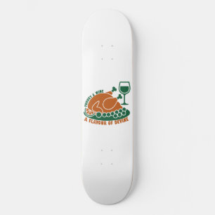 Skate Gráfico de refeições no feriado turco para ventila
