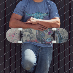 Skate Grafite Chicago Drawing