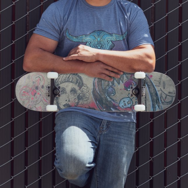 Skate Grafite Chicago Drawing (Ao ar livre 3)