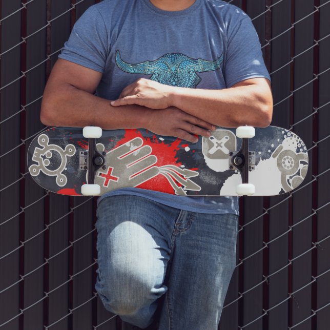 Skate Grafite na Parede (Ao ar livre 3)