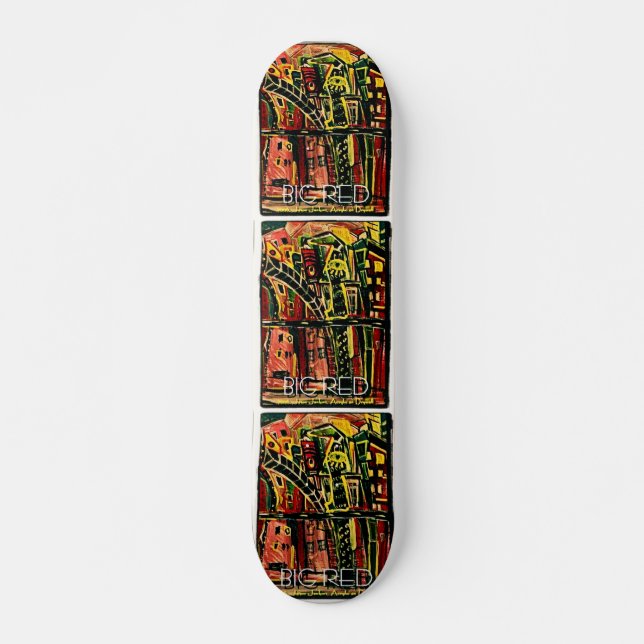 SKATE GRANDE VERMELHO (Frente)