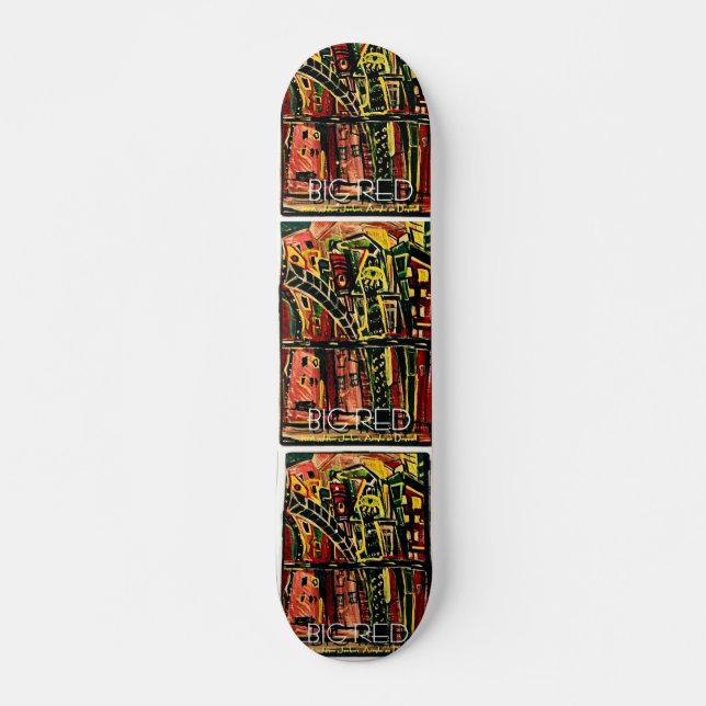 SKATE GRANDE VERMELHO (Frente)