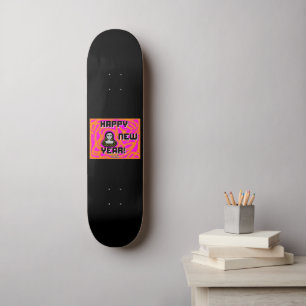Skate Grãos de Ano Novo Desejos