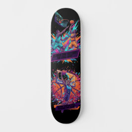 Skate Grático Vibrante de Vitória de Basquete Pro Skateb