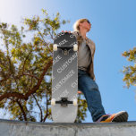 Skate Gray (changeable color) Ombre & Text Pattern<br><div class="desc">Modern looking, customizable design, edit as you like!</div>