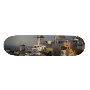 Skate Grécia e ilha grega de Santorini, cidade de Oia