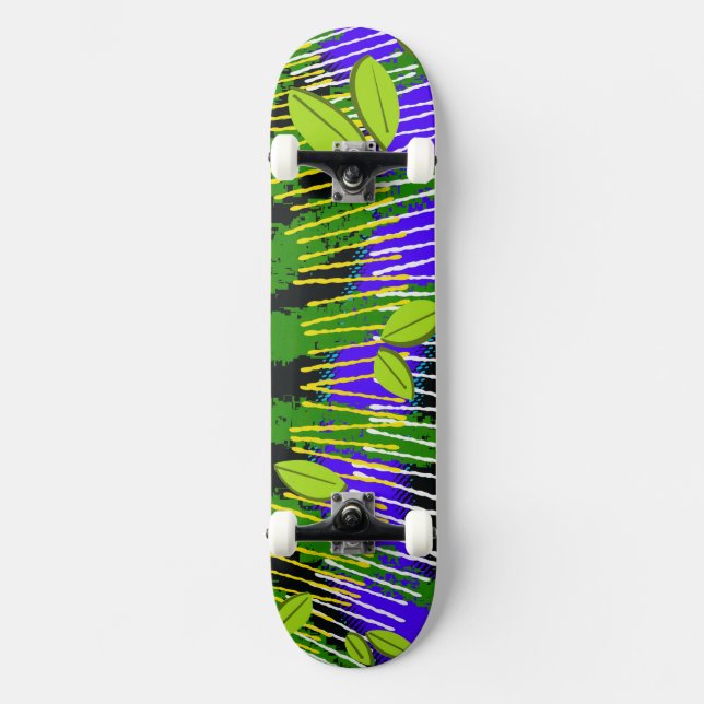 Skate Green Motion – Abstract Nature (Frente)