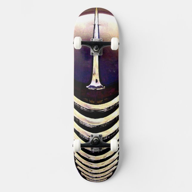 Skate Grelha Clássica do Car de Skateboard. (Frente)