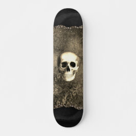 Skate Grelha Gótica Distante do Crânio
