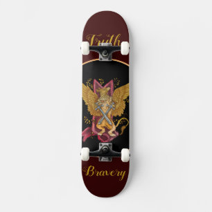 Skate Griffin Místico com Espadas