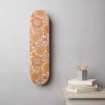 Skate Groovy Boho 60s 70s Anos setenta Retro Floral Hipp<br><div class="desc">Este skate legal com padrão floral hippie daria um presente maravilhoso para alguém,  que ama todas as coisas retrô!</div>