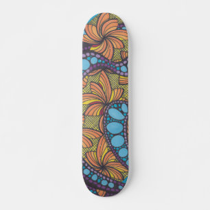 Skate Groovy, hippy, estilo boho, colorido