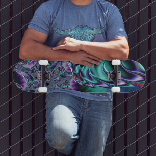 Skate Groovy Trippy Funky Psychedelic Art