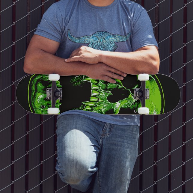 Skate Grüner Vampirschädel (Ao ar livre 3)