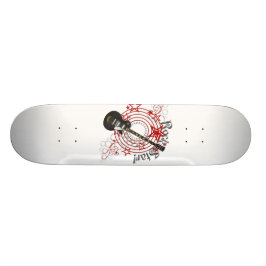 Skate Grunge da guitarra da estrela do rock do KRW