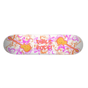 Skate Grunge da guitarra da rocha das meninas do KRW